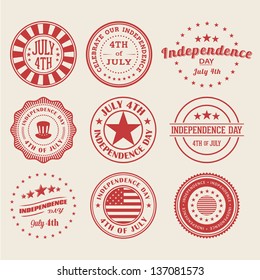 Independence Day Stamps Mono version