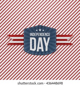 Independence Day striped Background Template