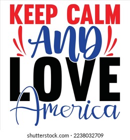 Independence Day SVG Design Vector File.