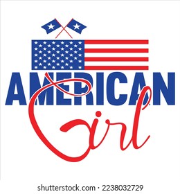 Independence Day SVG Design Vector File.