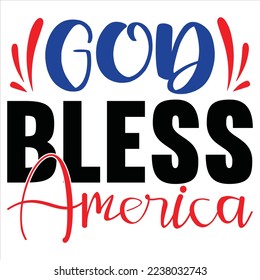 Independence Day SVG Design Vector File.