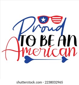 Independence Day SVG Design Vector File.
