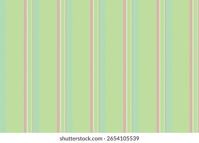 Independence day textile background vector, delicate texture vertical lines. Ribbon stripe pattern fabric seamless in green and teal colors palette.