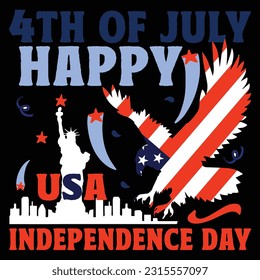 independence day tshart art vector