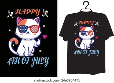 INDEPENDENCE DAY T-SHIRT DESIGN( HAPPY 4TH 0F JULY)
