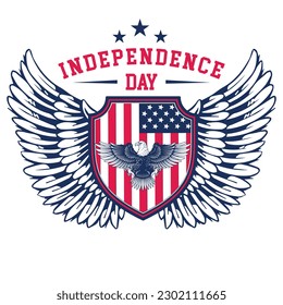Independence day t-shirt design for men and women