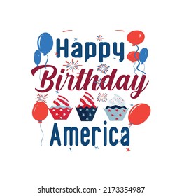 independence day  typography tshirt design vector