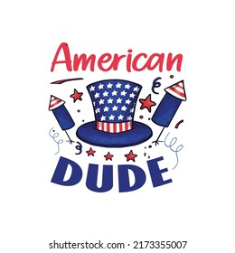 independence day  typography tshirt design vector