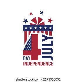 independence day  typography tshirt design vector