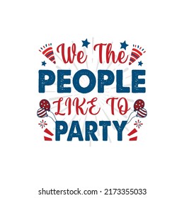 independence day  typography tshirt design vector