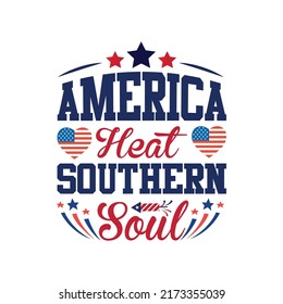 independence day  typography tshirt design vector