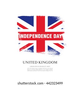 Independence Day of the United Kingdom. Vector illustration