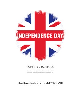 Independence Day of the United Kingdom. Vector illustration