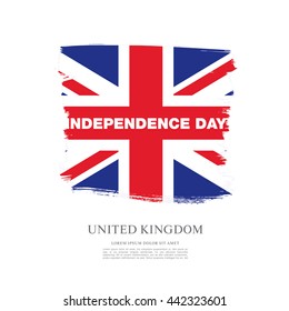 Independence Day of the United Kingdom. Vector illustration