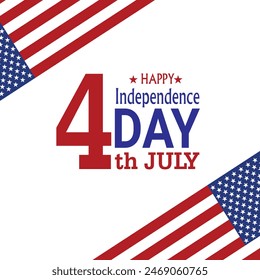 Independence Day United States of America, Vector File.