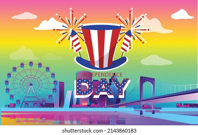 Independence Day
United States Independence Day, better known as America's Independence Day. which falls on the 4th of July every year It's a national holiday that everyone will join in celebrating Am