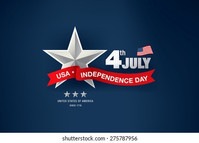 independence day of the usa 4 th july. Happy independence day