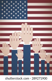 Independence Day Usa Flag
