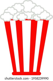 Independence day of USA flat vector icon. July fourth celebration party. Objects isolated on a white background.