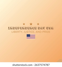 Independence Day USA Liberty Justice and Pride