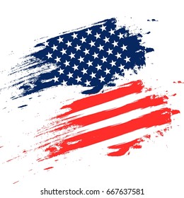 Independence day usa, vector background.