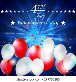 Independence day, vector background/design for poster, print or creative editing 