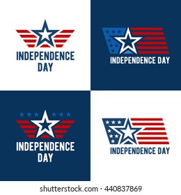 Independence Day Vector Design. July Fourth. Vector illustration.