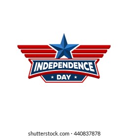 Independence Day Vector Design. July Fourth. Vector illustration.
