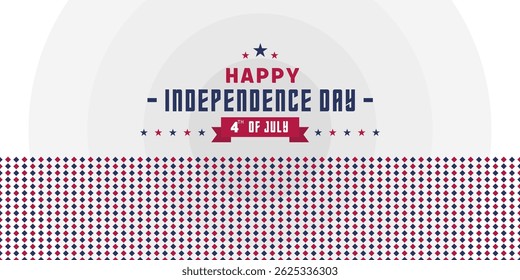 Independence Day Vector USA Holiday Design.