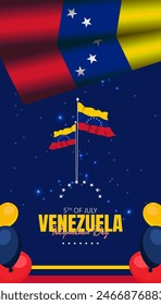 Independence Day Venezuela commemorates the country's declaration of independence from Spanish colonial rule on July 5th, 1811.