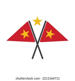 Independence Day of Vietnam Illustration