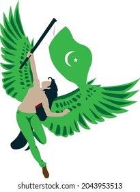 Independence daydefense day them background vector 