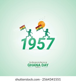 Independence Ghana Day . Ghana Day creative Design for social media post