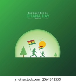 Independence Ghana Day . Ghana Day creative Design for social media post