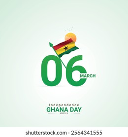 Independence Ghana Day . Ghana Day creative Design for social media post