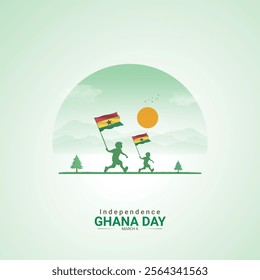 Independence Ghana Day . Ghana Day creative Design for social media post