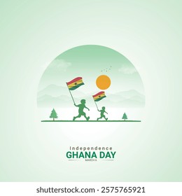 Independence Ghana Day . Ghana Day creative Design for social media post