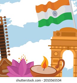 independence indian day celebration national