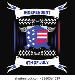 INDEPENDENT DAY T SHIRT DESIGN