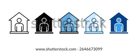 Independent Living Icon Set Multiple Style Collection
