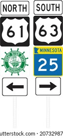 Independent Route Marker Assemblies, Posting requirements for bridges on trunk highways are determined by the Bridge Office, Bridge Speed and Load Restrictions, Minnesota Department of Transportation