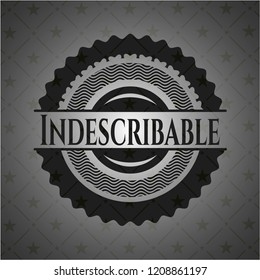 Indescribable dark icon or emblem