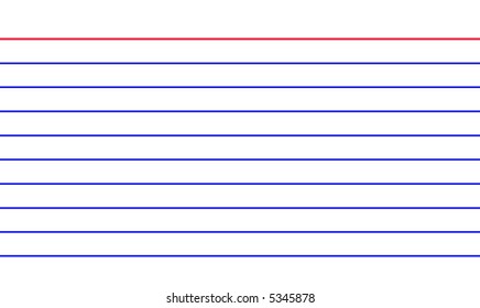 Index Card Vector