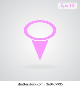 Index card vector icon