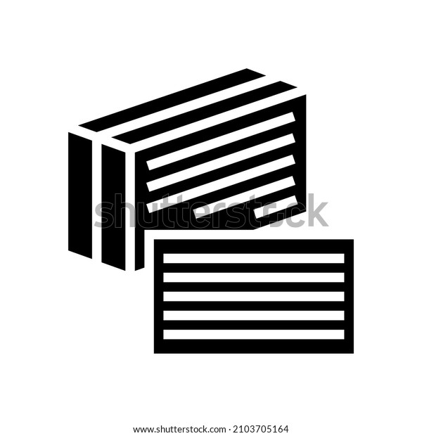index cards glyph icon vector. index\
cards sign. isolated contour symbol black\
illustration