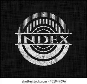 Index chalk emblem