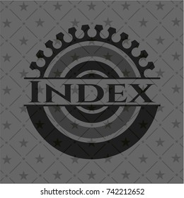Index dark emblem