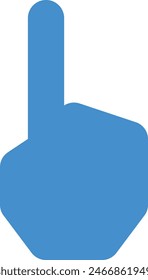 index finger cursor icon, hand pointer icon