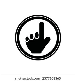 diseño de imagen de vector de icono índice