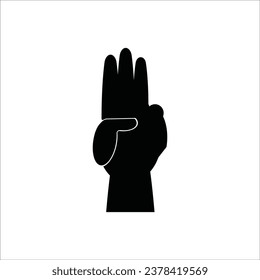 diseño de imagen de vector de icono índice